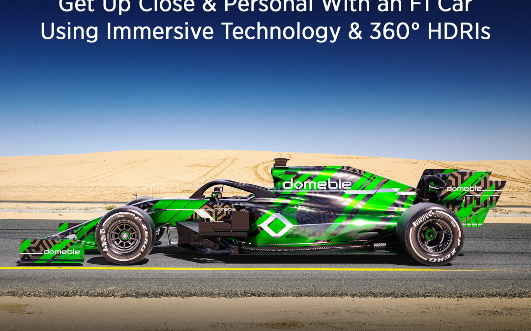 Get Up Close & Personal With an F1 Car Using Immersive Technology & 360 HDRIs