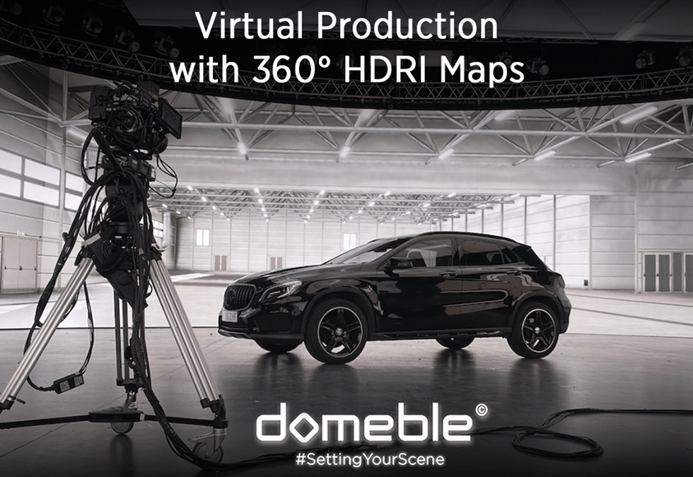 Virtual Production with 360° HDRI Maps