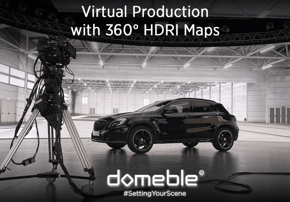 Virtual Production with 360° HDRI Maps